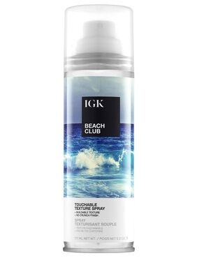 IGK Beach Club Touchable Texture Spray - Blue